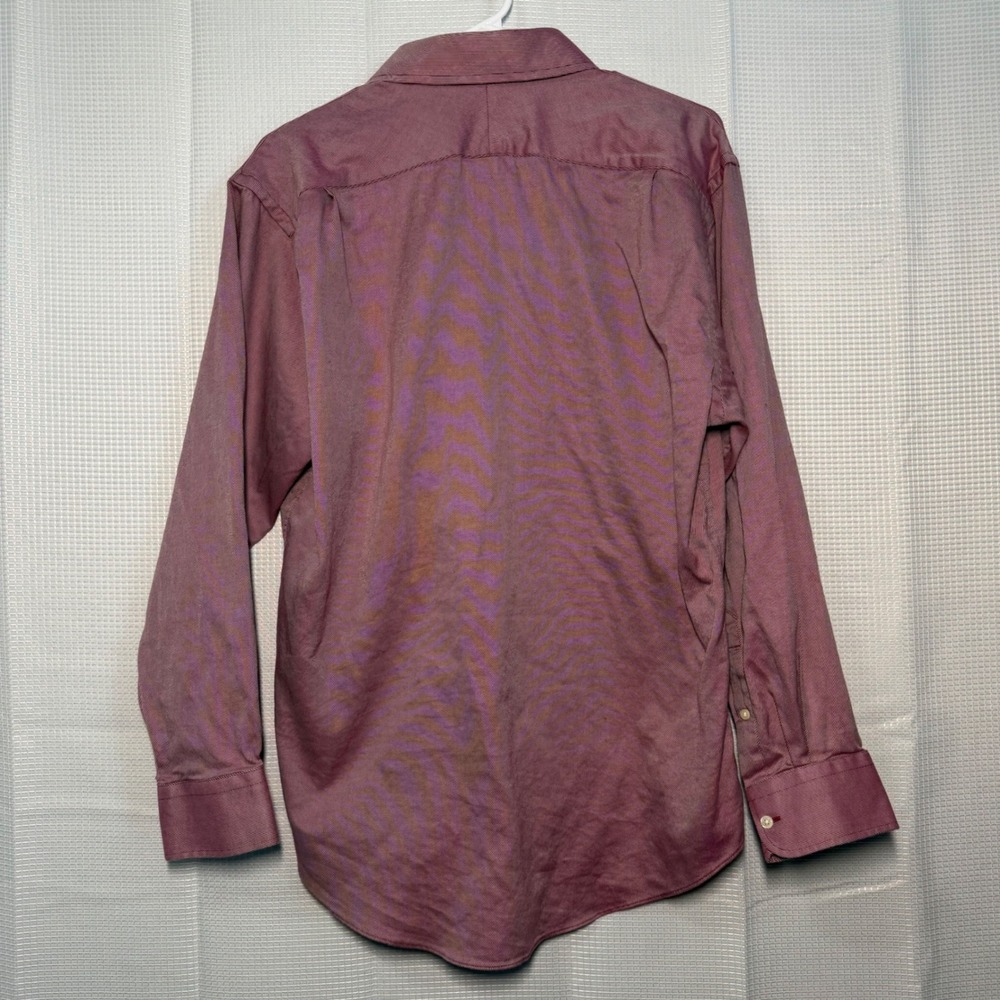 Nordstrom Mens Shirt 15.5 32-33 Cotton Striped Long Sleeve Traditional Fit - Picture 2 of 4